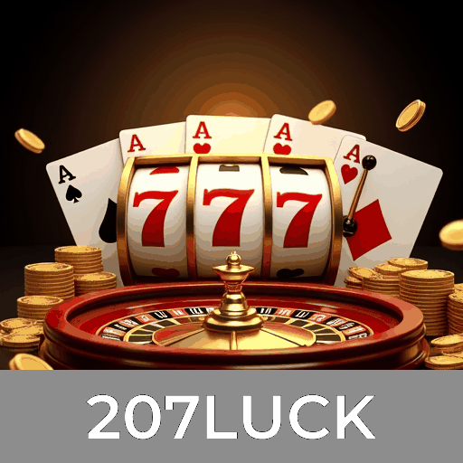 207LUCK: Slots de Jackpot, Jogos de Mesa e Dealer Ao Vivo
